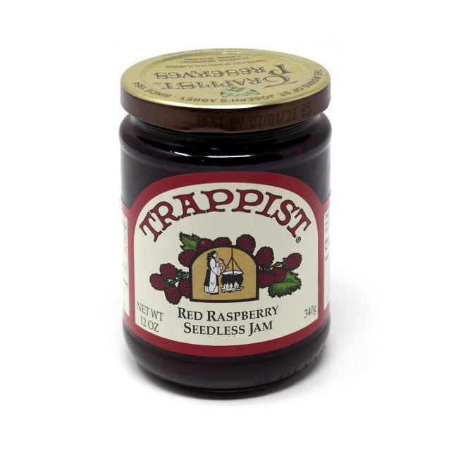 Trappist Preserves || Red Raspberry Seedless Jam - From The Trappist Monks of Saint Joseph’s Abbey