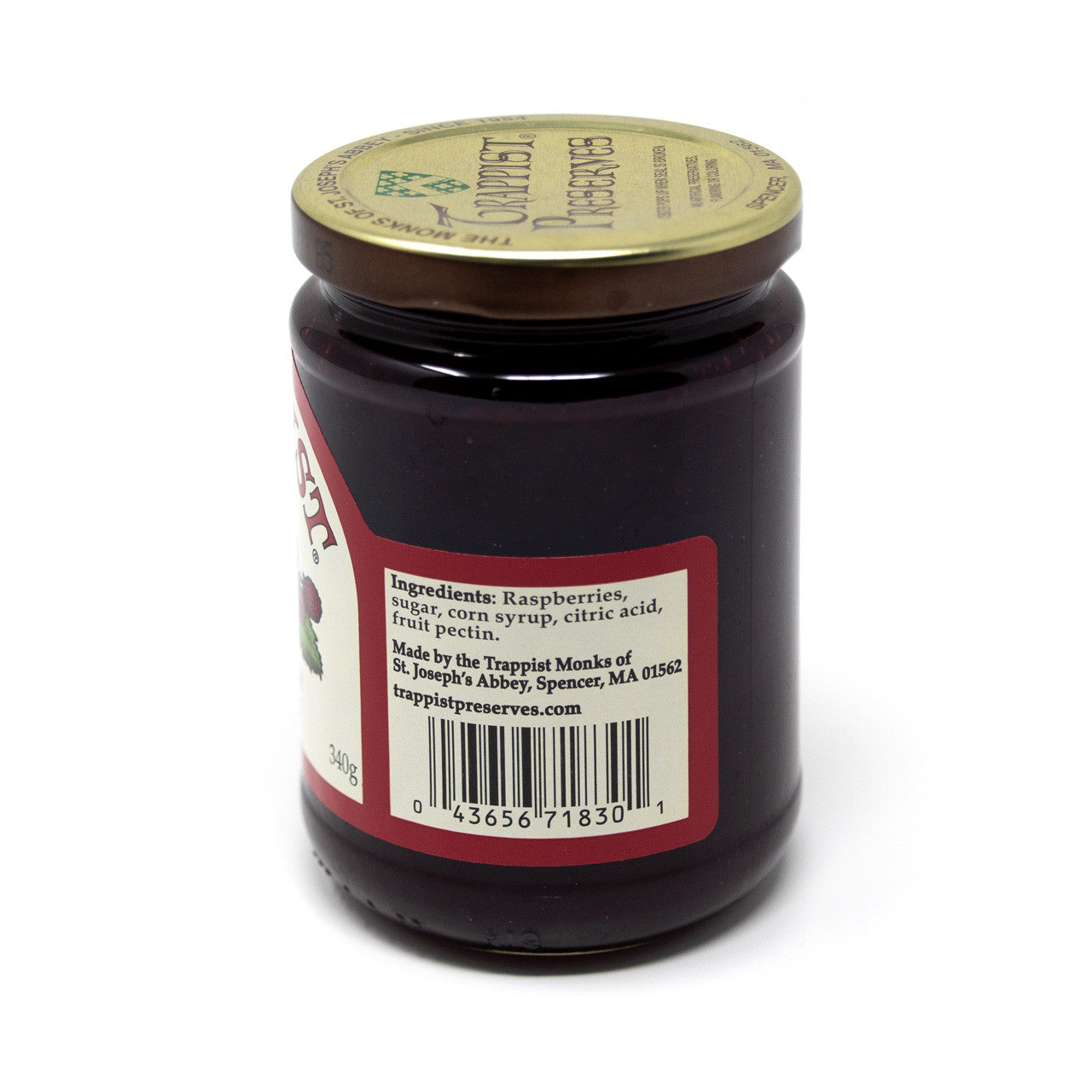 Trappist Preserves || Red Raspberry No Seeds - From The Trappist Monks of Saint Joseph’s Abbey
