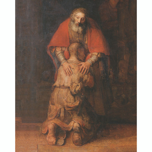 Rembrandt: Return of the Prodigal Son - Canvas Print - 8" x 10"