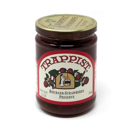 Trappist Preserves || Rhubarb-Strawberry - From The Trappist Monks of Saint Joseph’s Abbey