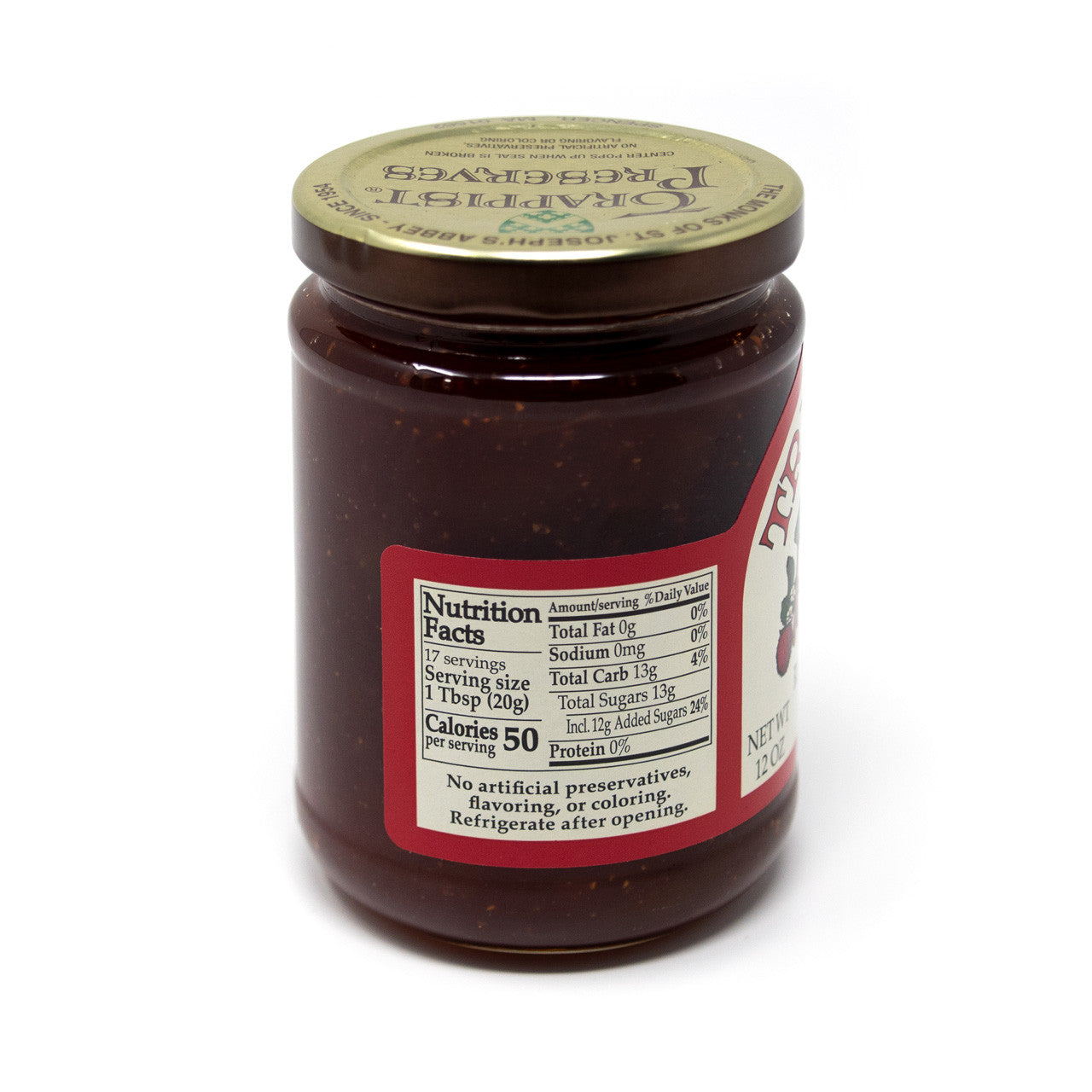 Trappist Preserves || Rhubarb-Strawberry - From The Trappist Monks of Saint Joseph’s Abbey