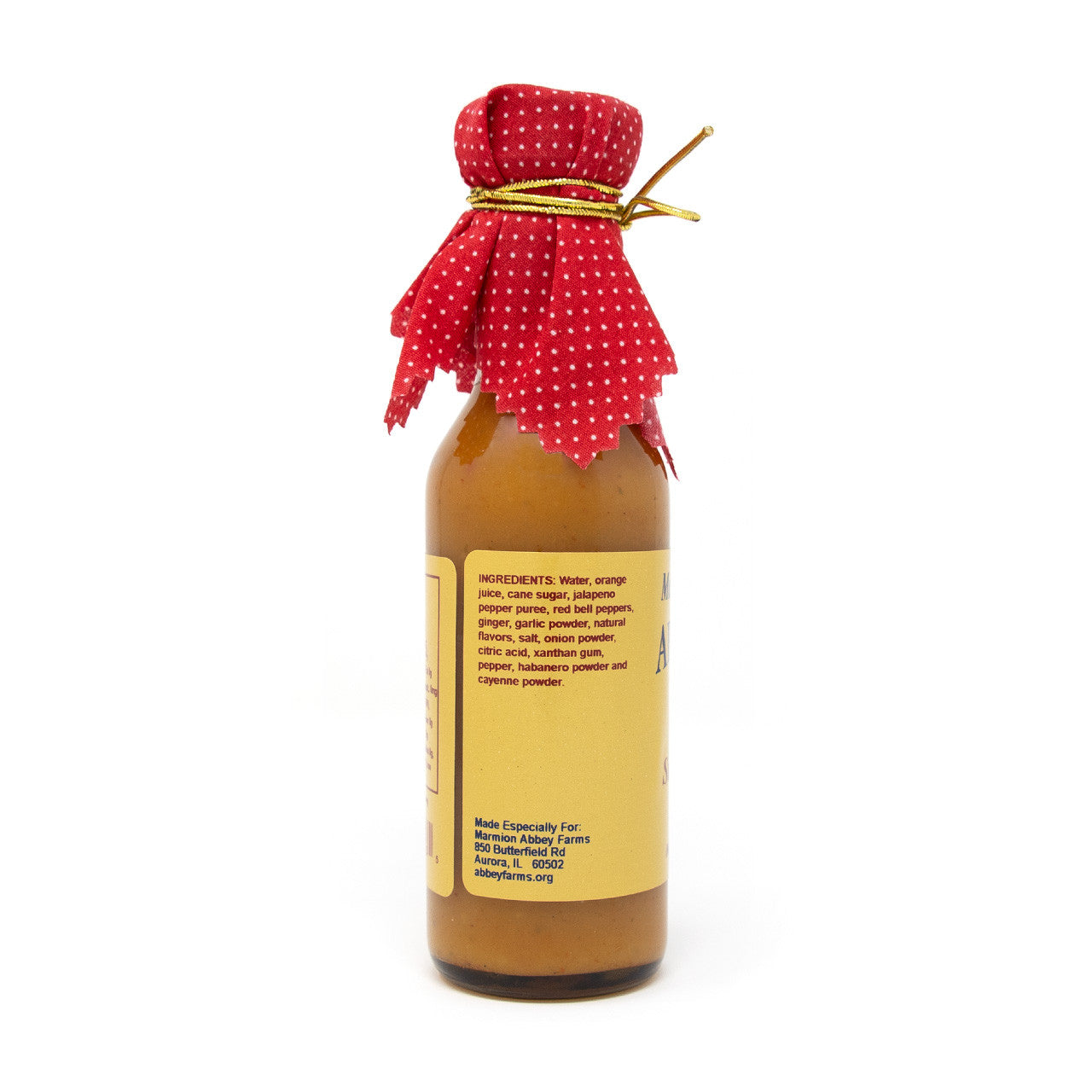 Abbey Farms || Sunburn Orange Hot Sauce