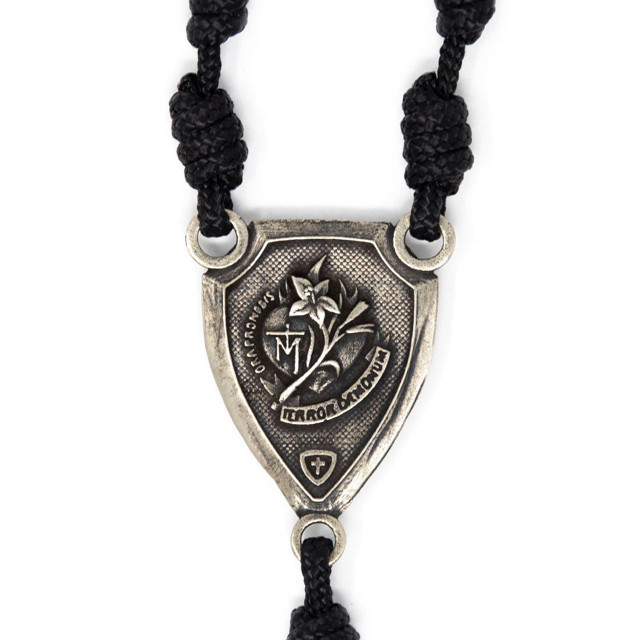 In Via || "Terror of Demons" Rosary - Gold Stainless Steel - 5 Decade