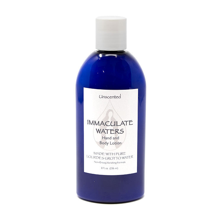Immaculate Waters || Unscented Lotion made with Lourdes Water