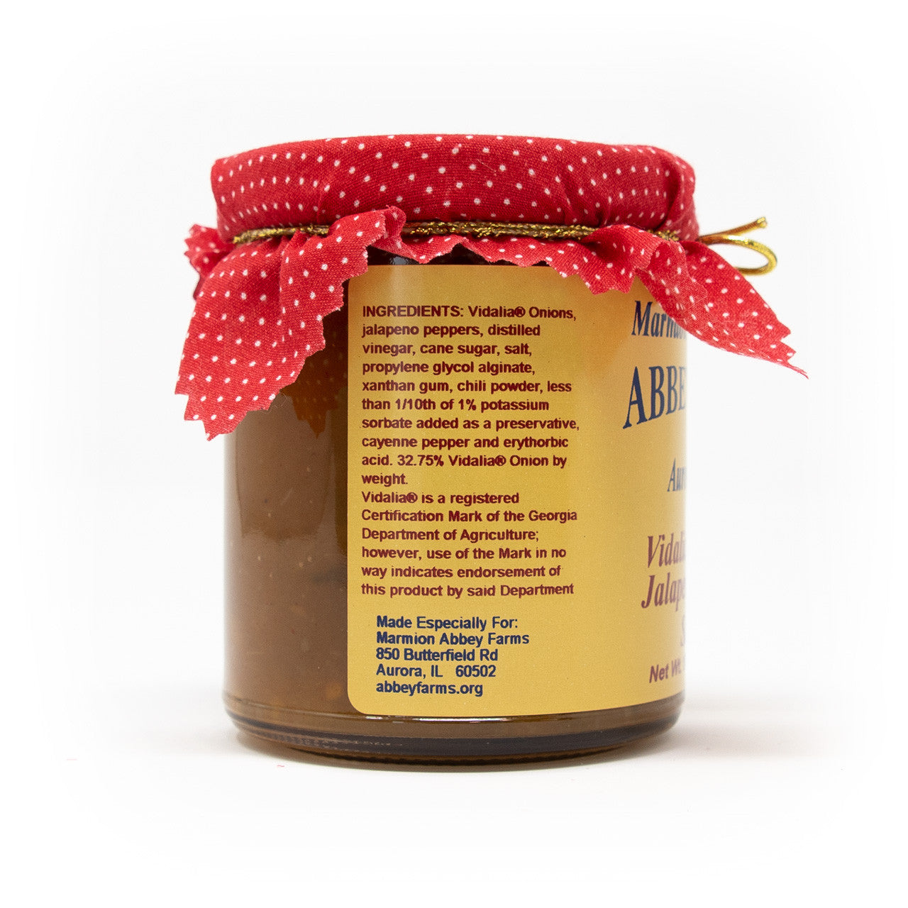 Abbey Farms - Vidalia Onion and Jalapeno Salsa